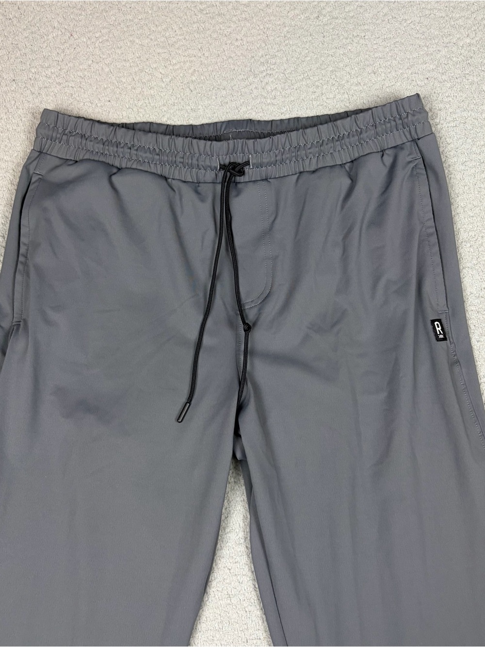 RHONE Essential Joggers Men's Gray Athletic with Drawstring Sweatpants Gym - Picture 2 of 12